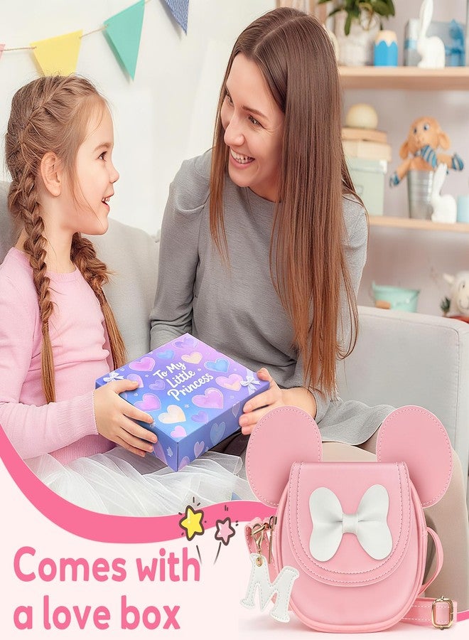 CaseBot Toddler Purse for Little Girls, Kids Cute Princess Style Bag for Ages 2 3 4 5 6 7 8 Year Old Birthday/Christmas Gift (Pink M) - Image 5